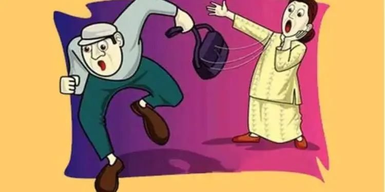 मंगळवेढा; सोने हिसकावून नेताना चोरट्यांनी महिलेला फरफटत नेले…. गळ्यातील गंठण व सोन्याची चैन हिसकावून नेली