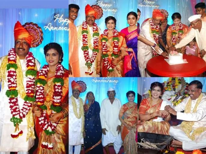 रिंकू राजगुरूचे आई – वडील दुसऱ्यांदा अडकले लग्नबेडीत …..