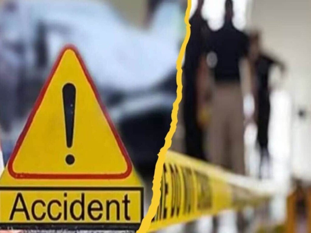 डम्परचे चाक डोक्यावरून गेले, भरधाव वाहनांच्या धडकेत २ दुचाकीस्वारांचा मृत्यू …….