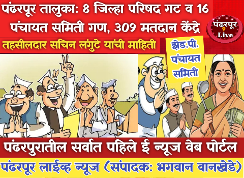 जिल्हा परिषद व पंचायत समिती निवडणुकीसाठी प्रशासन सज्ज : तहसीलदार सचिन लंगुटे