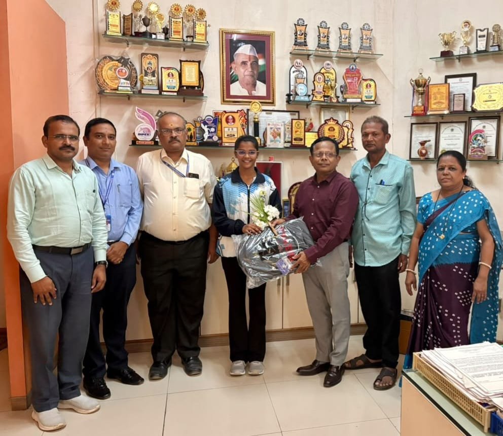 कर्मयोगी इन्स्टिट्यूटच्या वैष्णवी खटावकर हिचे ‘मिशन लक्षवेध’ मध्ये निवड