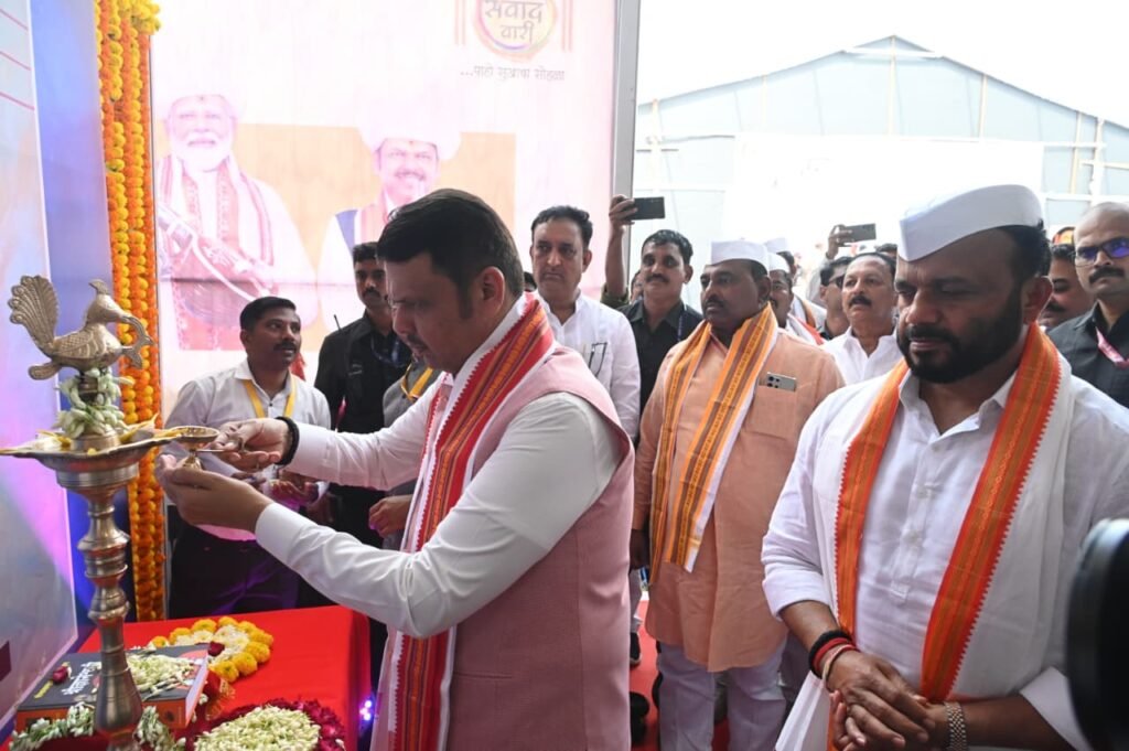 माहिती व जनसंपर्क महासंचालनालय आयोजित ‘संवादवारी’ ज्ञानेश्वरी विशेष दालनाचे मुख्यमंत्री महोदय यांच्या हस्ते उद्घाटन